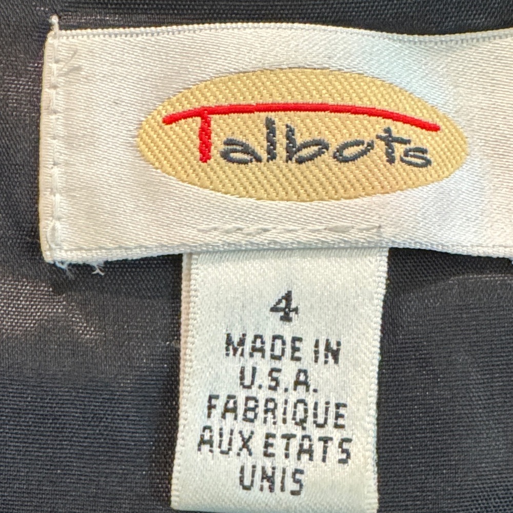 Talbots Classic Black Long Dress - Picture 3 of 8